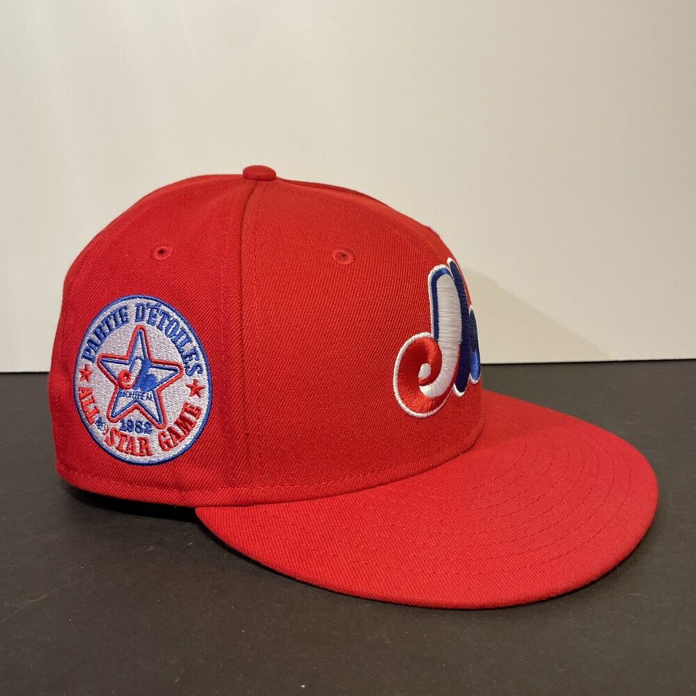 Montreal Expos New Era MLB Hat Cooperstown 1982 All Star Game RARE Exclusive 7.5